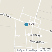 Map location of 5702 Beaver Pike, Beaver OH 45613