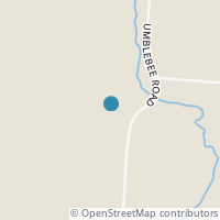 Map location of 1491 Umblebee Rd, Beaver OH 45613