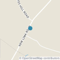 Map location of 33198 New Lima Rd, Rutland OH 45775
