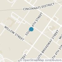 Map location of 227 S 6Th St, Williamsburg OH 45176