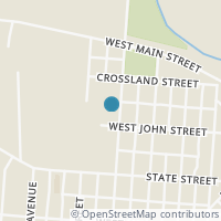 Map location of 225 N High St, Jackson OH 45640