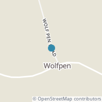 Map location of 35099 Wolf Pen Rd, Pomeroy OH 45769