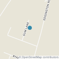 Map location of 16712 Gum Ln, Williamsburg OH 45176