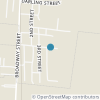 Map location of 12 Exline St, Coalton OH 45621