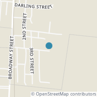Map location of 15 Exline St, Coalton OH 45621
