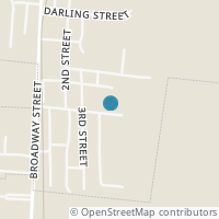 Map location of 11 Exline St, Coalton OH 45621