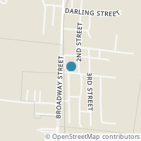 Map location of 3 Exline St, Coalton OH 45621