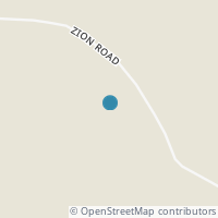 Map location of 36125 Zion Rd, Rutland OH 45775