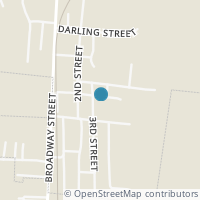 Map location of 21 3Rd St, Coalton OH 45621