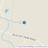 Map location of 1485 Blue Sky Park Rd, Williamsburg OH 45176