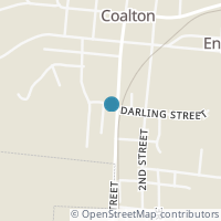 Map location of 40 N Broadway St, Coalton OH 45621