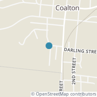 Map location of Scott St, Coalton OH 45621
