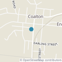 Map location of 22 Broadway, Coalton OH 45621