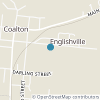 Map location of 19 E Church St, Coalton OH 45621