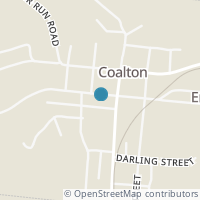 Map location of 31 E Church St, Coalton OH 45621