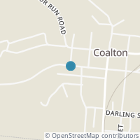 Map location of 51 E Church St, Coalton OH 45621