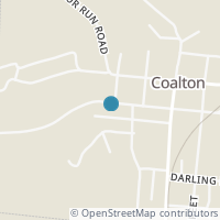 Map location of 53 E Church St, Coalton OH 45621