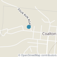 Map location of 91 W Main St, Coalton OH 45621