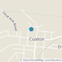Map location of 1 Meade St, Coalton OH 45621