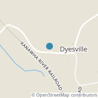 Map location of Cr27 Dyesville Rd Main St, Albany OH 45710