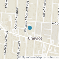 Map location of 3822 Washington Ave, Cheviot OH 45211