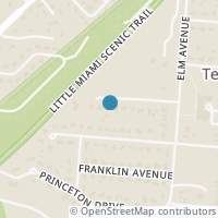 Map location of 823 Douglas Ave, Terrace Park OH 45174