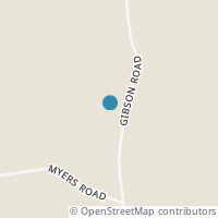 Map location of 41023 Gibson Ridge Rd, Albany OH 45710