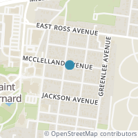 Map location of 305 Mcclelland Ave, Saint Bernard OH 45217