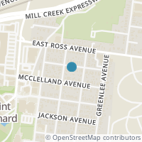 Map location of 309 Cleveland Ave, Saint Bernard OH 45217