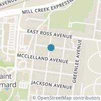 Map location of 301 Cleveland Ave, Saint Bernard OH 45217
