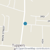 Map location of 42192 State Route 7, Tuppers Plains OH 45783