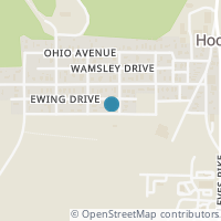 Map location of 101 Jefferson Ave, Hooven OH 45033