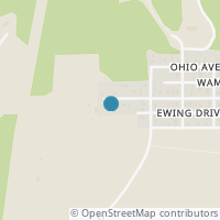Map location of 613 Hooven Ave, Hooven OH 45033