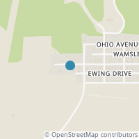 Map location of 9865 Hooven Ave, Hooven OH 45033