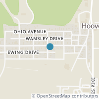 Map location of 213 Hooven Ave, Hooven OH 45033