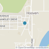 Map location of 113 Chidlaw Ave, Hooven OH 45033