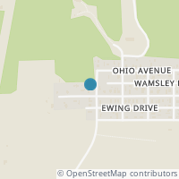 Map location of 505 Jackson St, Hooven OH 45033