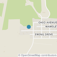Map location of 9858 Hooven Ave, Hooven OH 45033