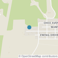Map location of 612 Hooven Ave, Hooven OH 45033
