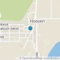 Map location of 207 Chidlaw Ave, Hooven OH 45033