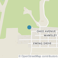 Map location of 9846 Ohio Ave, Hooven OH 45033