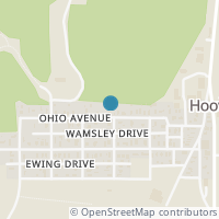 Map location of 302 Ohio Ave, Hooven OH 45033