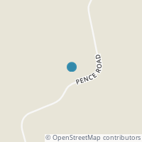 Map location of 7177 Pence Rd, Hillsboro OH 45133