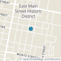 Map location of 202 E South St, Hillsboro OH 45133