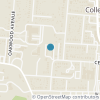 Map location of 1718 Cedar Ave, N College Hl OH 45224