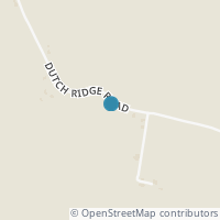 Map location of 1105 Dutch Ridge Rd, Guysville OH 45735