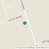 Map location of 7085 N Beach Rd, Hillsboro OH 45133