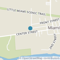 Map location of 316 Center St, Miamiville OH 45147