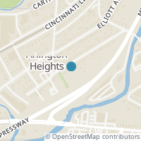 Map location of 613 Blanche Ave, Arlington Heights OH 45215