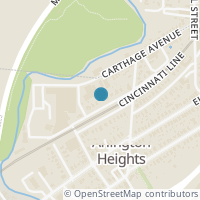Map location of 536 Maple Ave, Arlington Heights OH 45215